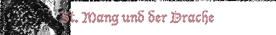 St. Mang und der Drache